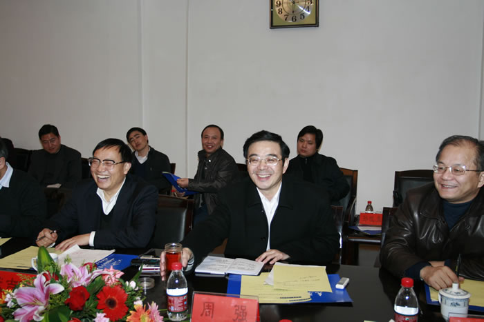 湖南省省长周强来我院视察